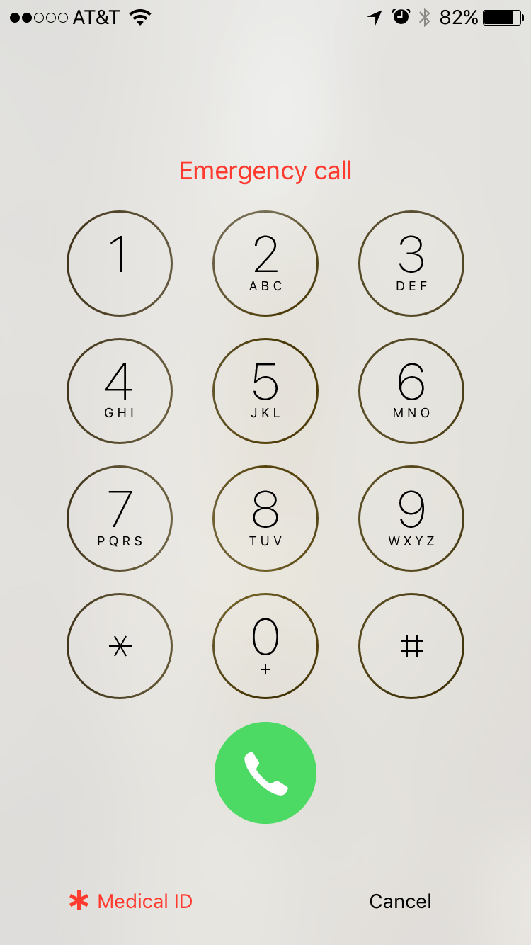 Locked-iphone-screen-emergence-call
